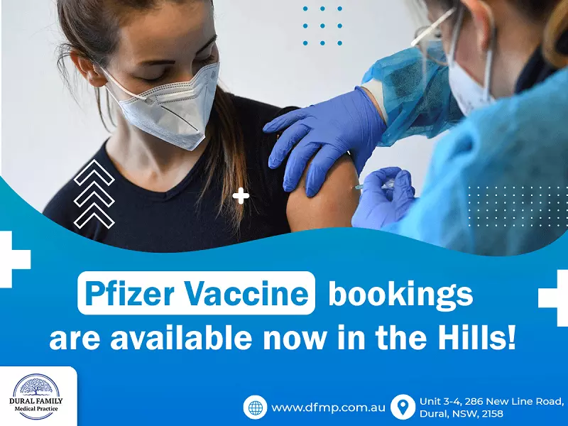Pfizer Vaccines are available now