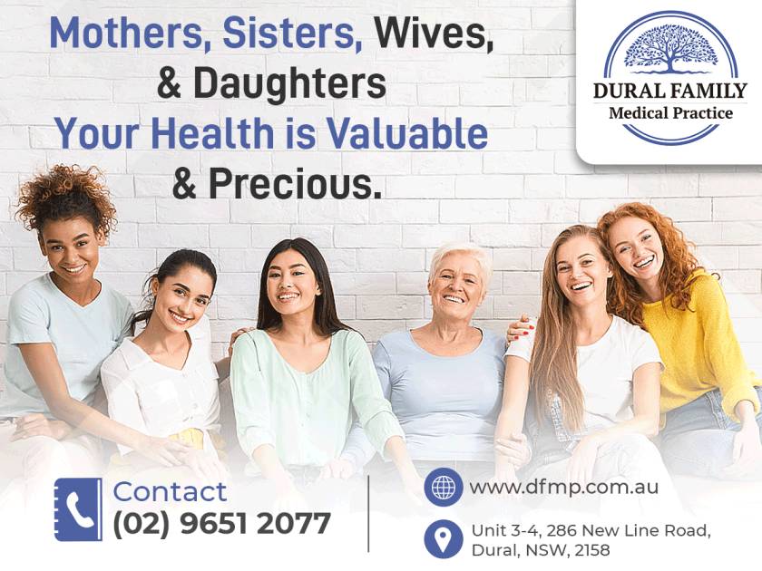 Mothers, Sisters, Wives and Daughters – Your Health is Valuable and Precious.